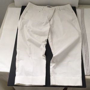 Zac and Rachel white capris